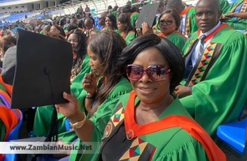 Former First Lady Esther Lungu Graduates